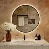 S'AFIELINA Specchio da bagno LED Rotondo 60cm, touch, Anteprima dell’immagine prodotto 1