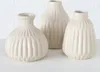 Vase Esko Set 3-teilig Keramik Weiß Produktbild-Vorschau 2