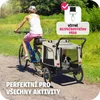 Tectake tectake√Ç¬Æ - Dog WoofRider přívěs na kolo - béžový Náhled obrázku produktu 5