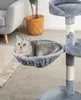 lionto Nid pour arbre à chat, surface de repos avec cadre Voir les images du produit 2