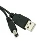 USB Stromkabel Kabel auf DC Hohlstecker Stecker 5.5 x 2.1mm Produktbild-Vorschau 2