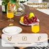 COSTWAY Esstisch Set 4-teilig, Küchentisch mit 2 Stühlen & Produktbild-Vorschau 4