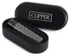 Clipper Metall Feuerzeug: British Laser Grau Produktbild-Vorschau 3