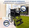 Rollstuhl Faltrollstuhl Denver Faltbar Mobiclinic Sitzhöhe Produktbild-Vorschau 4