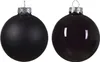 Weihnachtskugeln Glas 8cm 16 Stück - Schwarz Produktbild-Vorschau 2