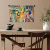 MuchoWow® Wandteppich Wandbehang Blumen - Dschungel - Produktbild-Vorschau 6