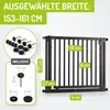 BOMI® Türschutzgitter Miko zum Klemmen 63-161 cm | Ohne Produktbild-Vorschau 3