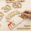 60. Geburtstag Geldgeschenke Holz mit LED Lichterkette, Produktbild-Vorschau 3