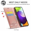 Galaxy A52 Kožené pouzdro s funkcí stojánku a držákem Náhled obrázku produktu 4