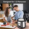 Reiskocher, Multikocher Dampfgarer, Edelstahl Produktbild-Vorschau 8