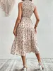 Boho Maxi letné šaty pre ženy – Elegantné plážové šaty s Náhľad obrázku produktu 3