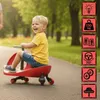 Jeździk grawitacyjny czerwony dla dzieci ciche kauczukowe Podgląd zdjęcia produktu 3
