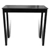 vidaXL Stolik barowy MDF czarny 115×55×107 cm Podgląd zdjęcia produktu 9