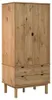 vidaXL Garderobekast OTTA, 76,5 x 53 x 172 cm, massief Productafbeelding-voorbeeld 1