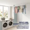 Foxydry Mini 128 cm blanc – Étendoir à linge de plafond Voir les images du produit 3