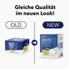 Comparison of old and new packaging for a product. Produktbild-Vorschau