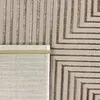 Moderner Kurzflorteppich Beige geometrisches Design mit Produktbild-Vorschau 7