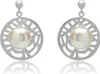 Ohrschmuck mit Perlenbesatz rhodiniertes Silber SE0744 Produktbild-Vorschau 1