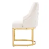 Set di 6 sedie da pranzo Flieks, con gambe placcate in oro, Anteprima dell’immagine prodotto 10