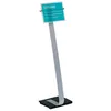 DURABLE Info-Bodenständer CRYSTAL SIGN® STAND A4, 481823 Produktbild-Vorschau 7