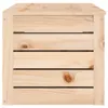 vidaXL Cassapanca 109x36,5x33 cm in legno di pino massiccio Anteprima dell’immagine prodotto 6