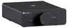A black Fosi Audio V3 stereo amplifier is shown from a three-quarter front angle on a white background. Podgląd zdjęcia produktu