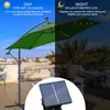 Sonnenschirm mit LED Beleuchtung Ampelschirm 300 cm Garten Produktbild-Vorschau 4