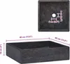 Waschbecken Schwarz 40x40x10 cm Marmor Produktbild-Vorschau 7