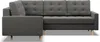 Ecksofa mit Schlaffunktion Elma Links, Ottomane, Produktbild-Vorschau 2