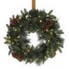 MeisterHome® Corona di Natale artificiale Corona d'Avvento Anteprima dell’immagine prodotto 8