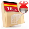 DEKAZIA® 16pz Supporti per Mensole Autoadesivi | Supporto Anteprima dell’immagine prodotto 1