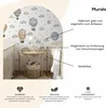 Set di adesivi murali Muralo per bambini PALLONCINI NUVOLE Anteprima dell’immagine prodotto 7