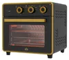 Schwarz+Gold Mini-Backofen 20L: Ölfreies Frittieren, Produktbild-Vorschau 1
