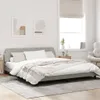 VidaXL 373232, Grau, 185 cm, 2,18 m, 74,5 cm, 1800 x 2000 Produktbild-Vorschau 11