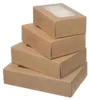 15x Fensterkarton Cateringkarton Geschenkkarton Produktbild-Vorschau 2
