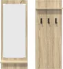 vidaXL Wandmontierter nachttisch Sonoma-Eiche 70 x 10 x 90 Produktbild-Vorschau 3