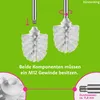 Bürstenking Testina di ricambio per WC, 71 mm, set di Anteprima dell’immagine prodotto 6