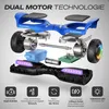 Bluewheel 6,5" Premium Hoverboard HX720_BLUE Hoverboard – Produktbild-Vorschau 3