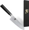 A Shun Santoku knife with its packaging. Náhled obrázku produktu