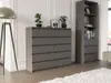 Komoda 140 cm 10 zásuvek skříňka FRAMIRE R-140-S10 antracit Náhled obrázku produktu 2