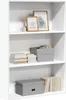 vidaXL Bibliothèque blanche 80x30x114 cm Bois composite Voir les images du produit 9