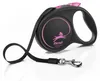Laisse Black Design M Tape 5m black/ pink Flexi Voir les images du produit 1