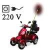Eco Engel 525 Rot mit Blei-Akku, 25 km/h Geschwindigkeit,  Produktbild-Vorschau 5