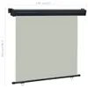 vidaXL Marquise latérale de balcon 165x250 cm Gris Voir les images du produit 11
