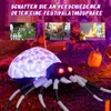 COSTWAY Aufblasbare Halloween-Spinne, Gruselige Produktbild-Vorschau 7