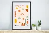 MuchoWow® Gerahmtes Poster Design - Sommer - Abstrakt 40x60 Produktbild-Vorschau 4