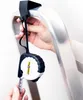 A person's hands are holding a tape measure attached to a ladder. Anteprima dell’immagine prodotto
