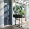 ML-Design portafiori rettangolare, 60x25x78 cm, nero, in Anteprima dell’immagine prodotto 6