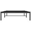 The Living Store Bettgestell Metall Schwarz 100x190 cm Produktbild-Vorschau 4