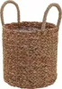 Seegraskorb mit Henkeln 30x32cm foliert Produktbild-Vorschau 2